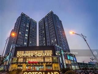 Cho thuê chung cư summer square, quận 6, căn hộ 2pn có nội thất giá 10 triệu/th, 0909 927 ***