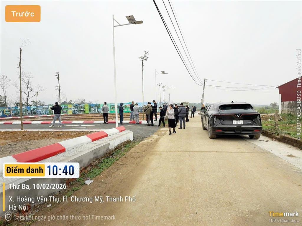 Đất lõi hoàng văn thụ chương mỹ 80m² ô tô vào, sổ riêng, giá 1,6 tỷ, sát kcn phú nghĩa