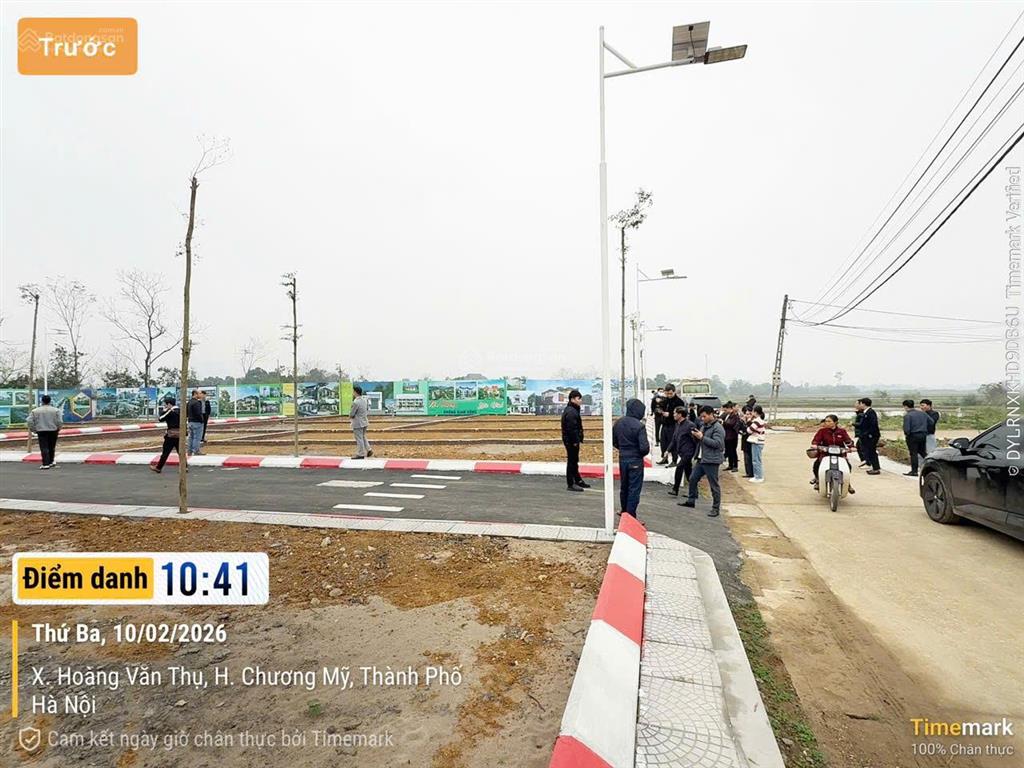 Đất lõi hoàng văn thụ chương mỹ 80m² ô tô vào, sổ riêng, giá 1,6 tỷ, sát kcn phú nghĩa