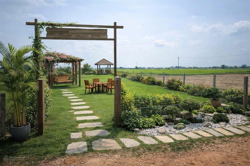 Bán 1000m2 đất trồng cây hoà nhơn, đất vuông vức, đường 3,5m, sát khu dân cư, view cánh đồng mát mẻ