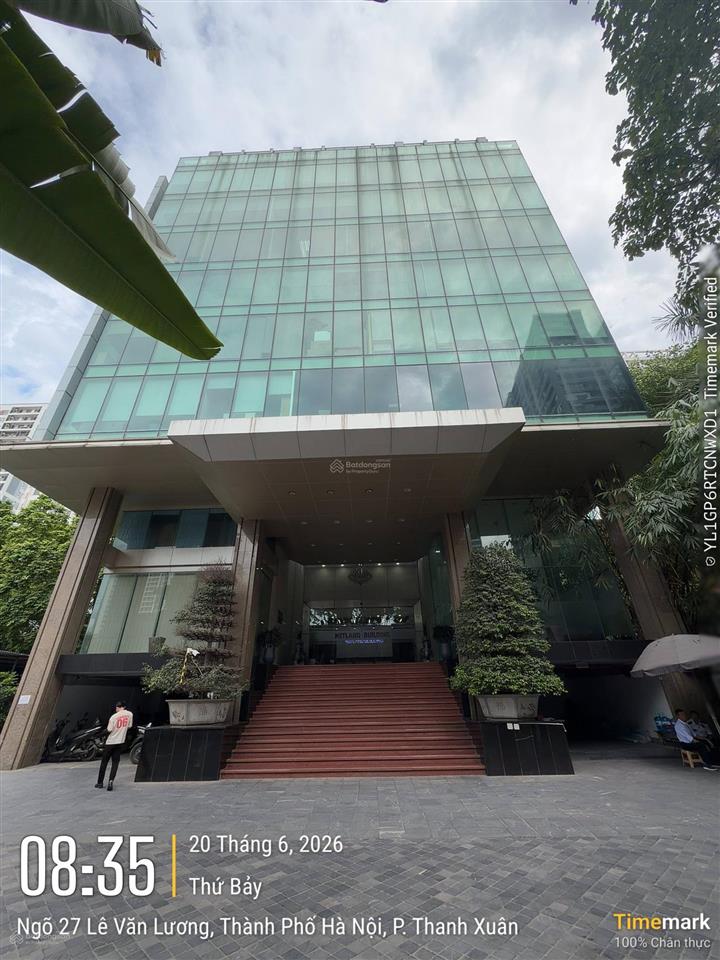 Cho thuê 201m2 văn phòng tòa nhà netland building  27 lê văn lương.