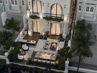 Bán nhanh biệt thự song lập đã xây, đường 15m. giá cả nhà và đất 93tr/m2