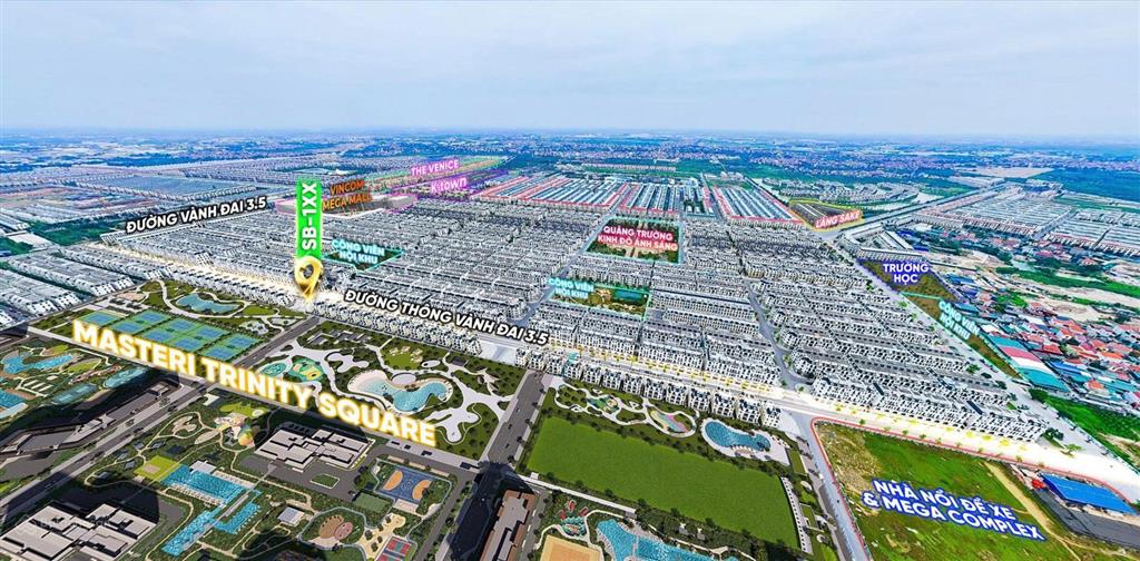 Bán căn góc siêu đẹp, siêu vip tại vinhomes đường sao biển dt 379m2.