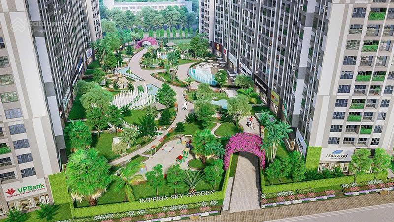 Chính chủ bán căn 2 ngủ 75m2 imperia sky garden, fulll đồ