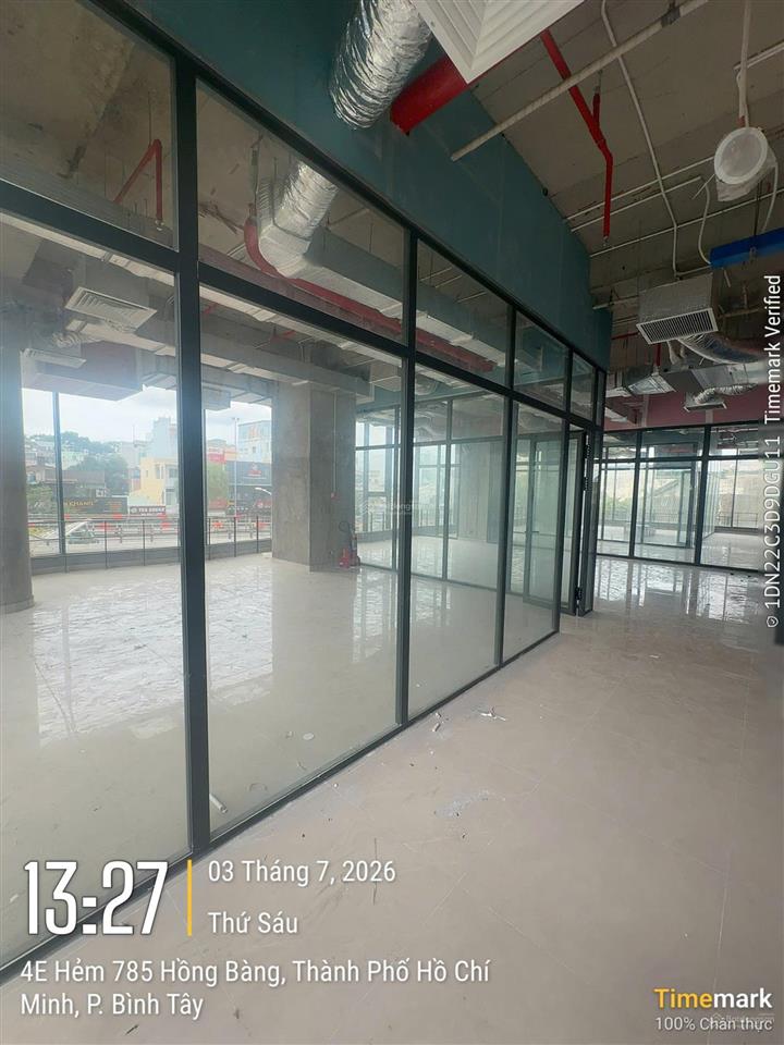 Mặt bằng sàn thương mại 765 hồng bàng, diện tích giá thuê hấp dẫn chỉ 120tr/th
