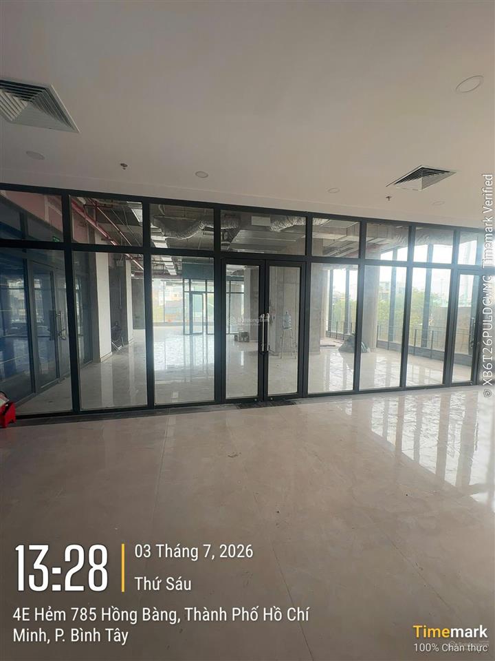 Mặt bằng sàn thương mại 765 hồng bàng, diện tích giá thuê hấp dẫn chỉ 120tr/th