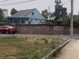 Bán lô góc 110m2 trục chính liên thôn tân xã kinh doanh ccmn, gần hồ tân xã, gần fpt, cnc