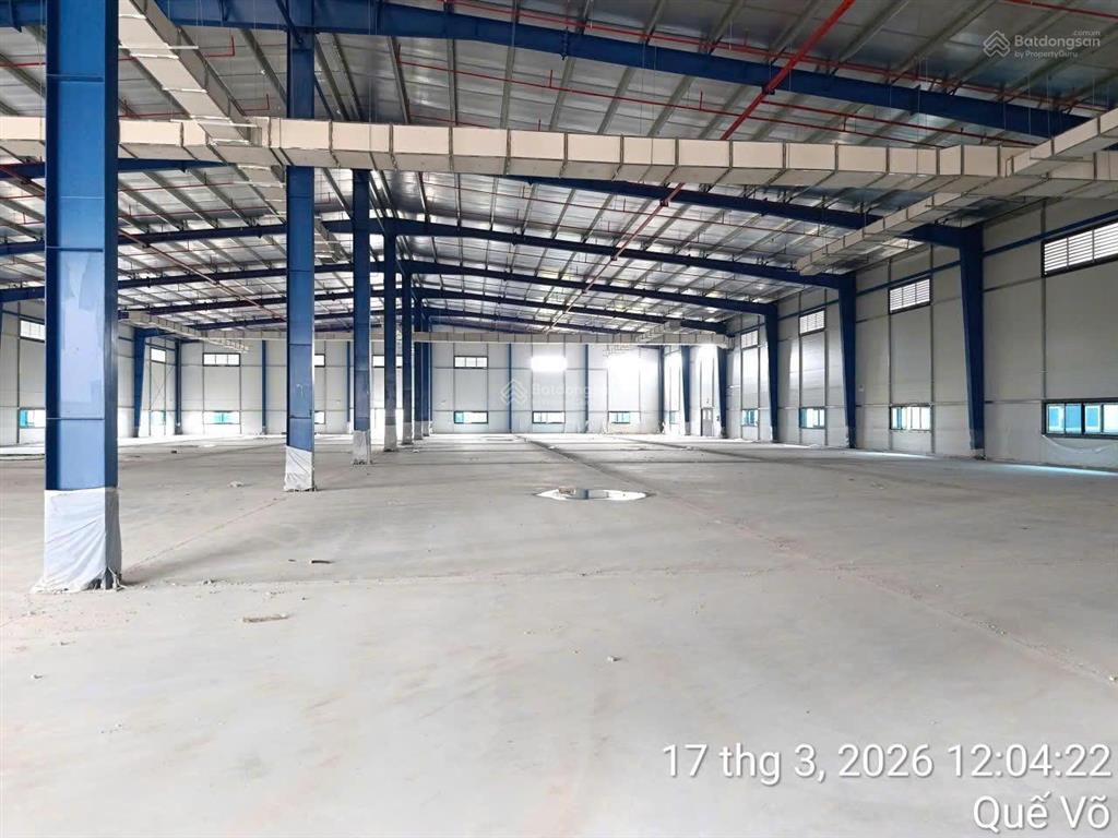 Cần cho thuê 3000m2 mới xây dựng trong kcn quế võ bắc ninh đầy đủ pccc, giấy tờ đầy đủ