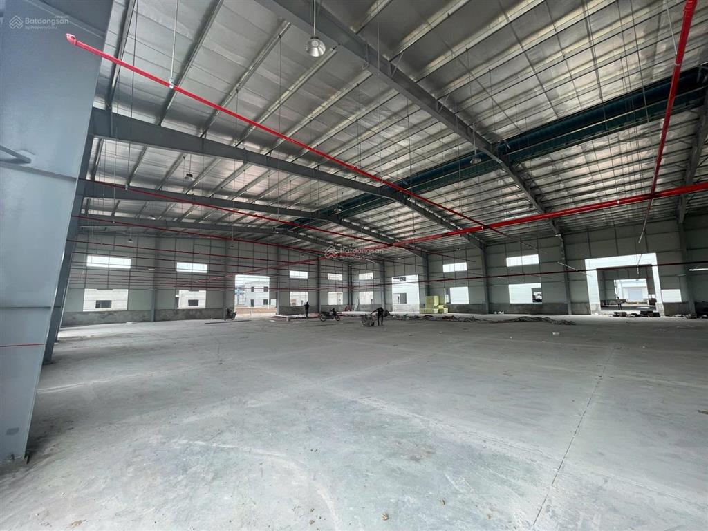 Cho thuê 5500m2 nhà xưởng mới xây dựng trong kcn thuận thành bắc ninh fdi, epe. pccc tiêu chuẩn