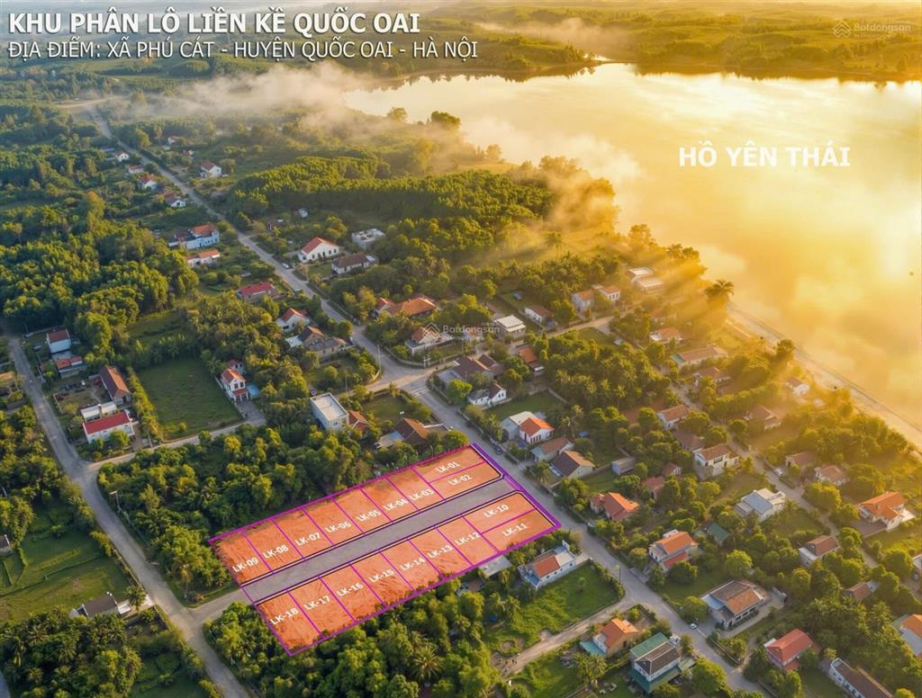 Bán đất 100m2, giá 27 triệu / m2 tại đường cây lim, xã phú cát, huyện quốc oai, hà nội