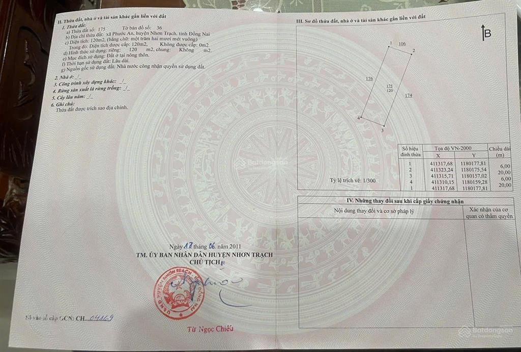 Cần bán nhanh lô đất đường 16m dự án hud chỉ 1ty450tr