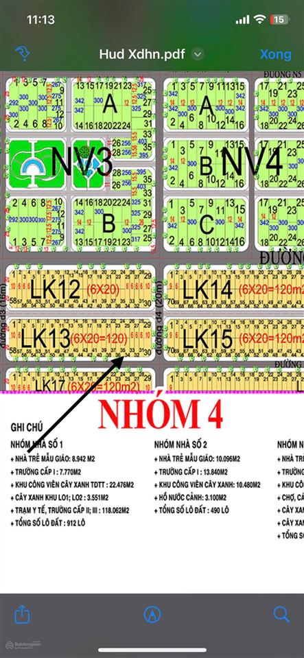 Cần bán nhanh lô đất đường 16m dự án hud chỉ 1ty450tr