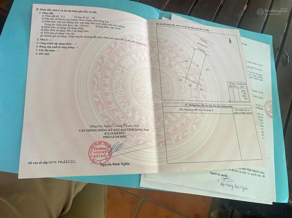 Chỉ 10tr/m2 dt 140m2 (7x20) dự án xây dựng hà nội 1tỷ390tr nhơn trạch đồng nai