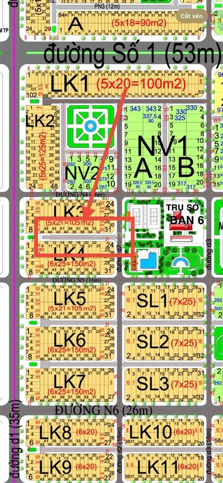 Chỉ 10tr/m2 dt 150m2 (6x25) dự án hud nhơn trạch sổ sẵn