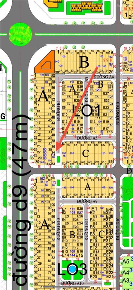 Cần bán lô đất 900tr đường 12m dự án hud nhơn trạch, sổ hồng riêng