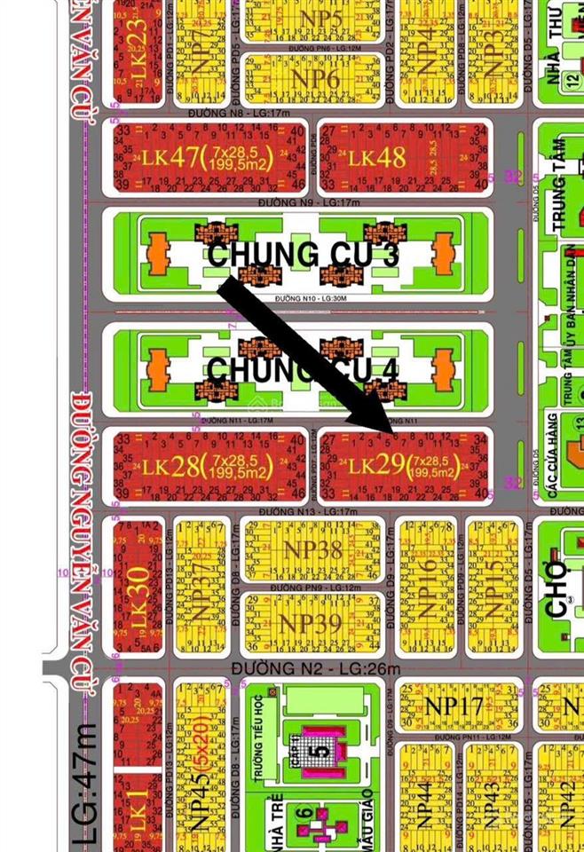 Đối diện chung cư chỉ 12tr/m2 dự án xây dựng hà nội nhơn trạch đồng nai
