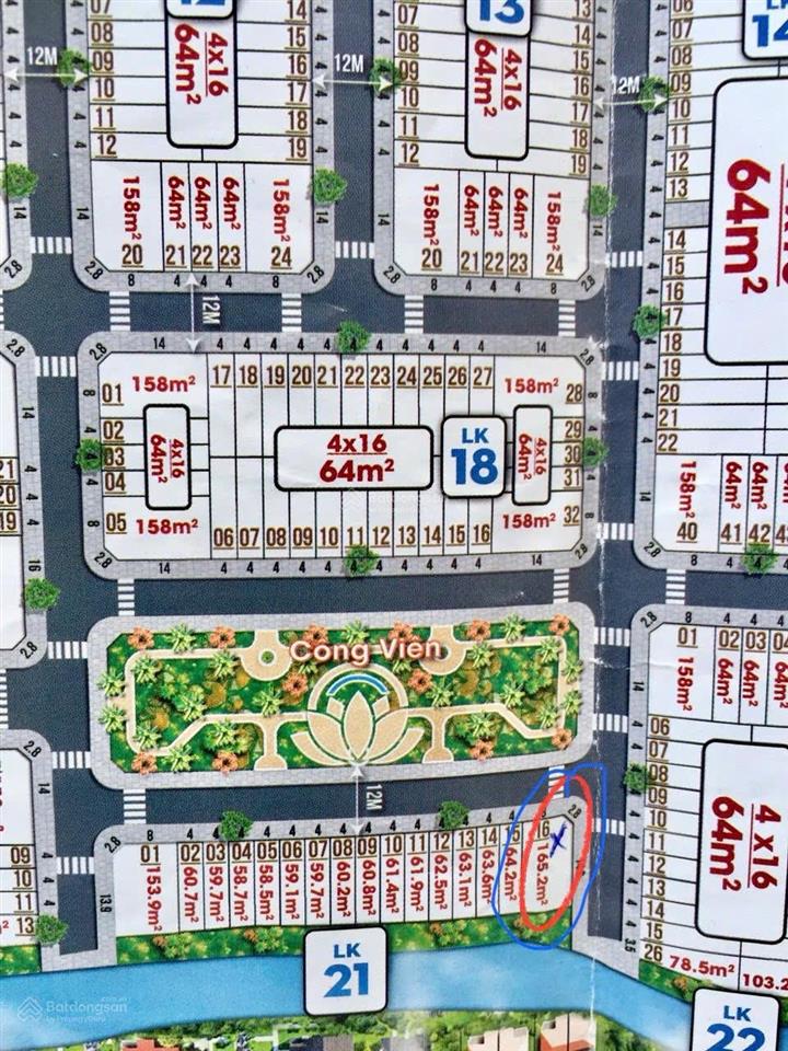 Chính chủ bán lô góc đất xã tân lân, huyện cần đước, long an. dt 165.2m2.  0934 188 ***