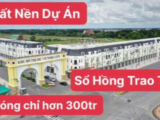Dic victory city cần thơ  chỉ cần thanh toán 300tr là sở hữu 1 lô đất