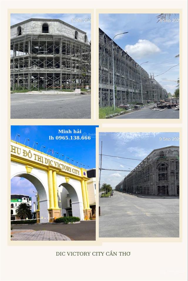 Dic victory city cần thơ  chỉ cần thanh toán 300tr là sở hữu 1 lô đất