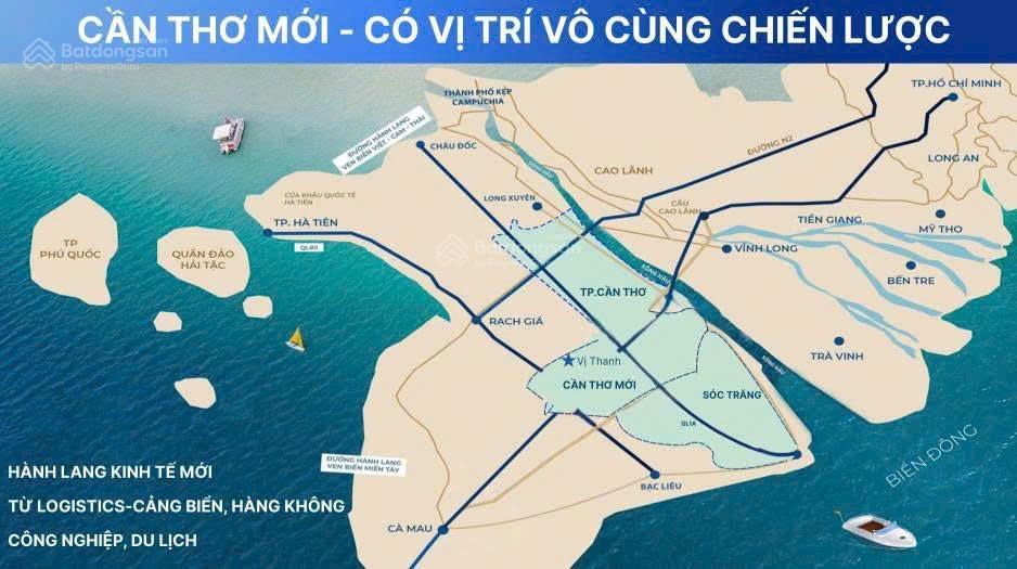 Dic victory city cần thơ  chỉ cần thanh toán 300tr là sở hữu 1 lô đất