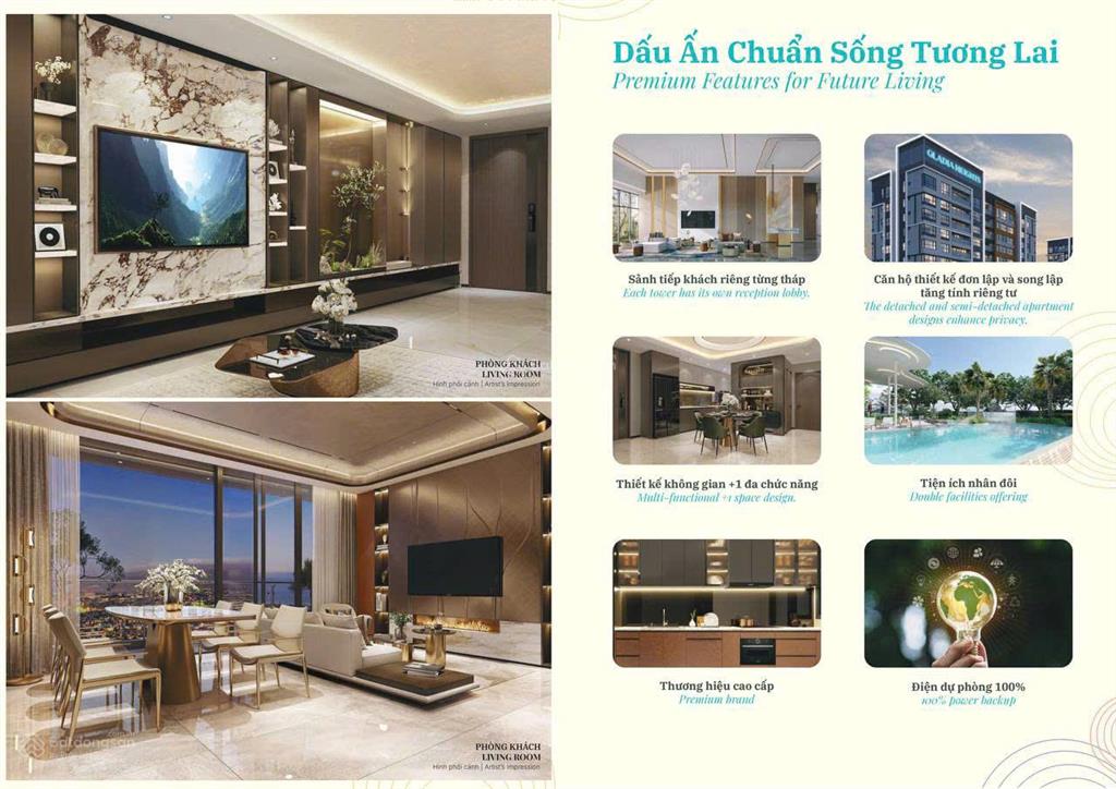 Bán căn 2 pn giá 6 tỷ 5 khu đô thị mới nhất cạnh metro tại hồ chí minh