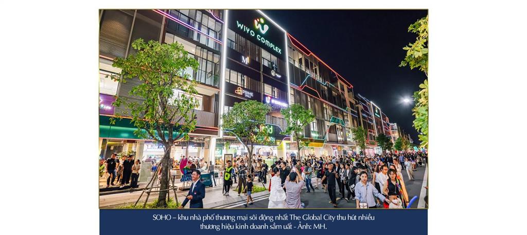 Cần bán căn 1 phòng ngủ  view soho sầm uất tại the global city