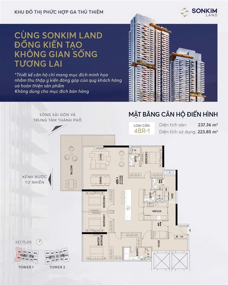 Mở bán căn hộ 4 phòng ngủ cao cấp the metropolis thủ thiêm  vị trí vàng kế cận siêu nhà ga metro