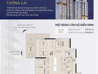 Mở bán căn hộ 4 phòng ngủ cao cấp the metropolis thủ thiêm  vị trí vàng kế cận siêu nhà ga metro