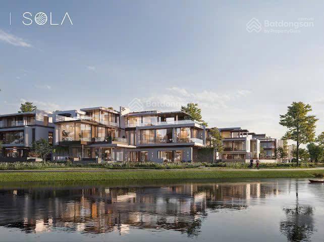 Biệt thự đơn lập sola mặt sông siêu hiếm