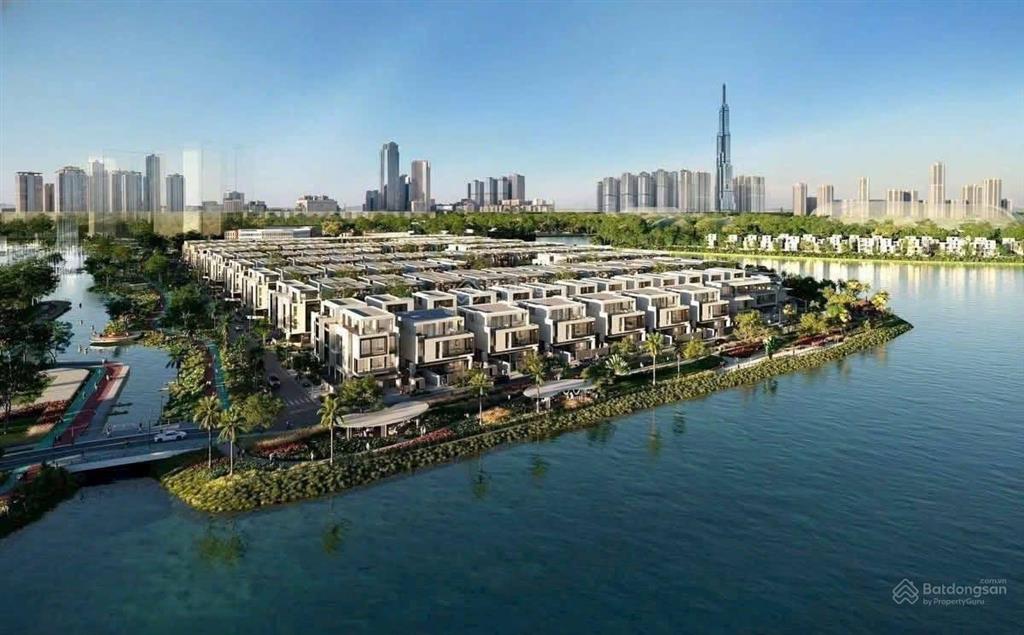 Biệt thự đơn lập sola mặt sông siêu hiếm