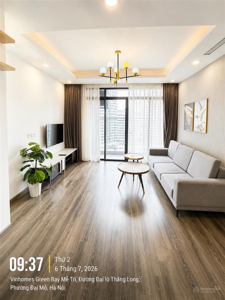 Giá tốt! green bay mễ trì 63m² 2pn, full đồ, chỉ 6,5 tỷ