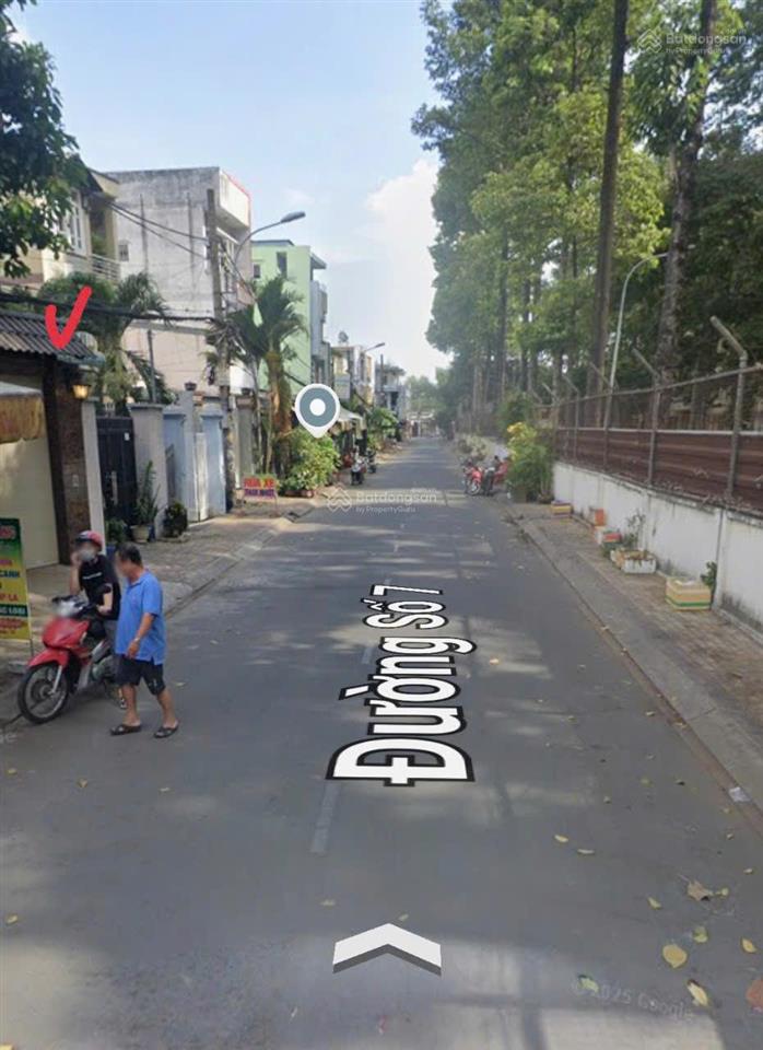 Bán nhà mặt tiền đường số 7, linh chiểu, tp thủ đức  116,5m2  3pn 4wc  đang kinh doanh cf