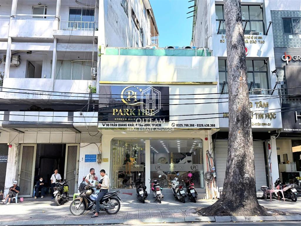 Ngang 6m cho thuê mặt tiền trần quang khải quận 1
