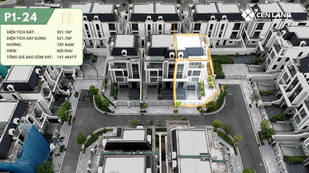 Bán nhà biệt thự tại khu đô thị nam thăng long  ciputra, 142 tỷ, 351m2, hàng hiếm!