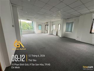 Văn phòng 90m2 mặt tiền phan đình giót phường tân sơn hoà