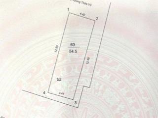 Hiếm, bán đất 16.9 tỷ vương thừa vũ,dt 60m2, ôtô vào, tặng gpxd 7 tầng, lô góc, ngõ thông muôn nẻo