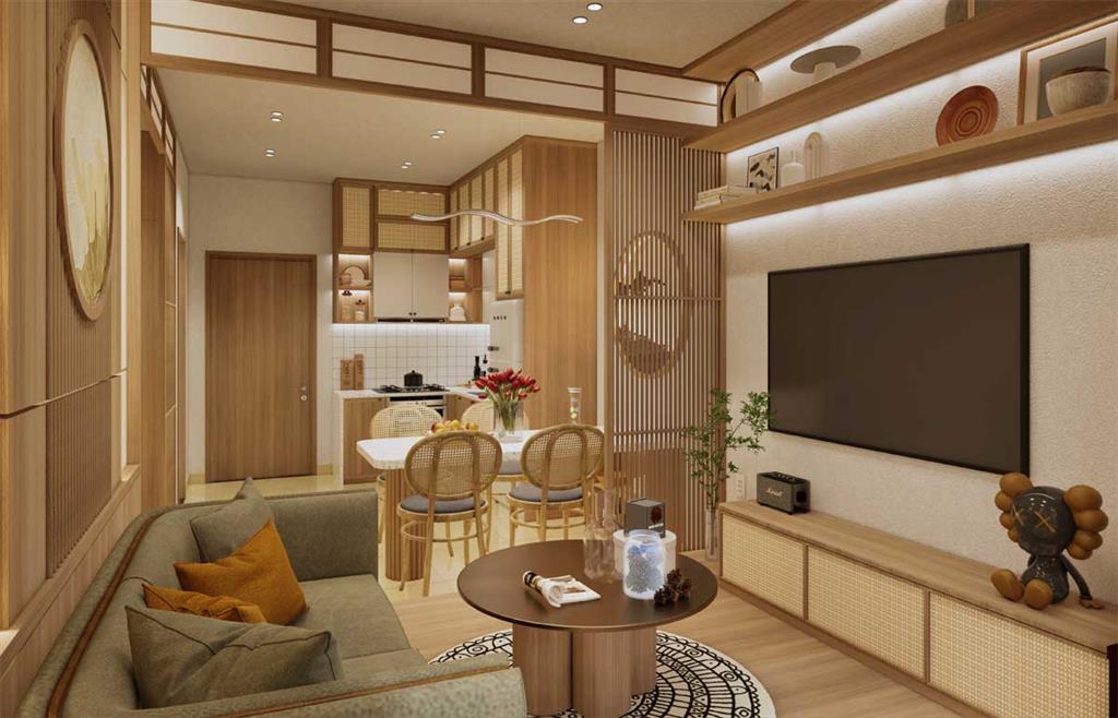 Bán cc tecco felice tower, 1,18 tỷ, 61m2, 2pn, 2wc, hàng hiếm tại hội nghĩa, tân uyên