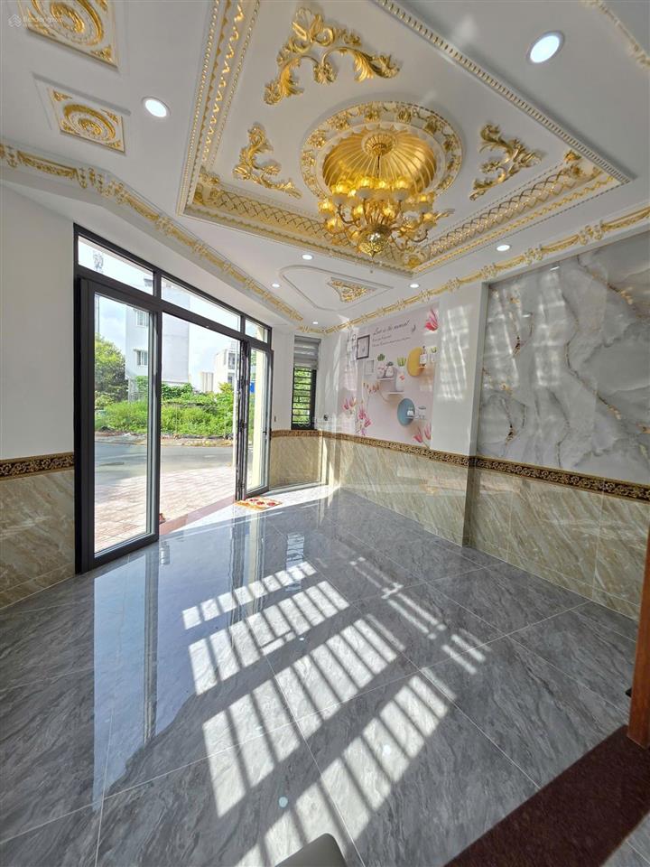 8,2tỷ tl nhà mới 63.4m2 góc 2 mt full nội thất, gần làng đại học quốc gia, p.bình an, tp.dĩ an