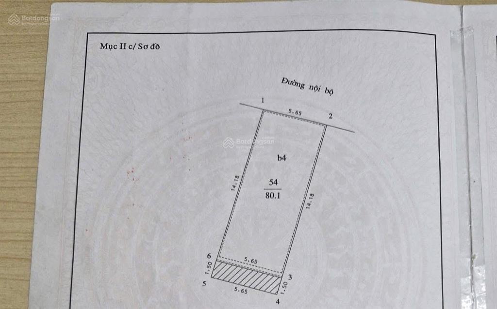 Bán gấp căn phân lô tại hoàng cầu 90m2 oto tránh mặt tiền 6m giá hot 35 tỷ