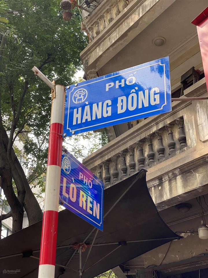 Chính chủ bán nhà mặt phố hàng đồng 75m2 mặt tiền, vỉa hè rộng, pháp lý sạch sẽ giá 50 tỷ nhỉnh.