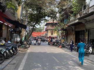 Bán nhà mặt phố hàng đồng 50 tỷ, 75m2 mặt tiền 5m thửa vuông, vỉa hè rộng, pháp lý sạch sẽ