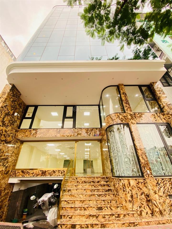 Cần bán tòa văn phòng mặt phố trung kính 170m2 12 tầng thông sàn đường 8 làn xe giá 130 tỷ có tl