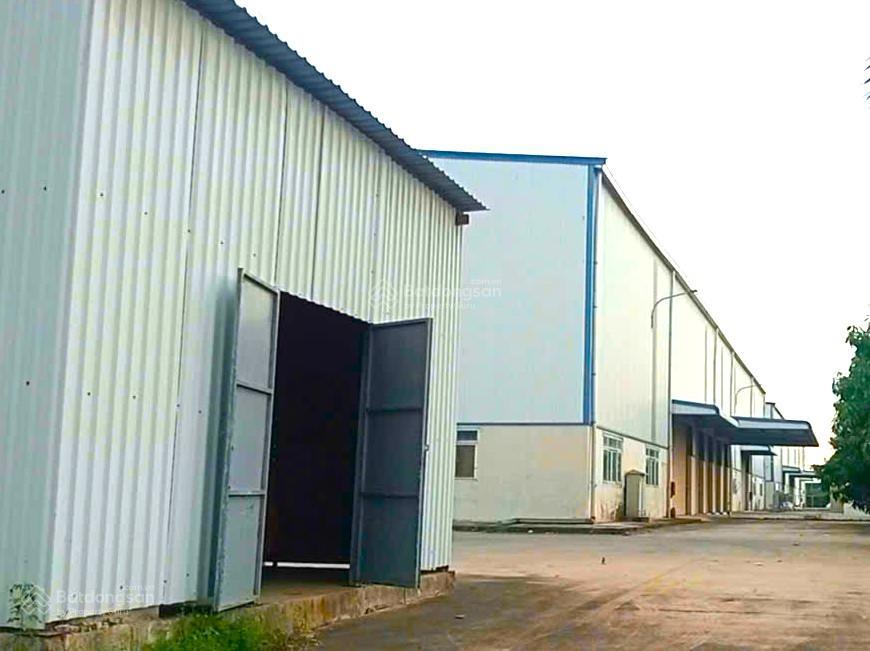 Nhà xưởng tổng 7000m2, cắt lẻ cho thuê đa diện tích tại kcn đức hòa, nam thuận, đức hòa đông