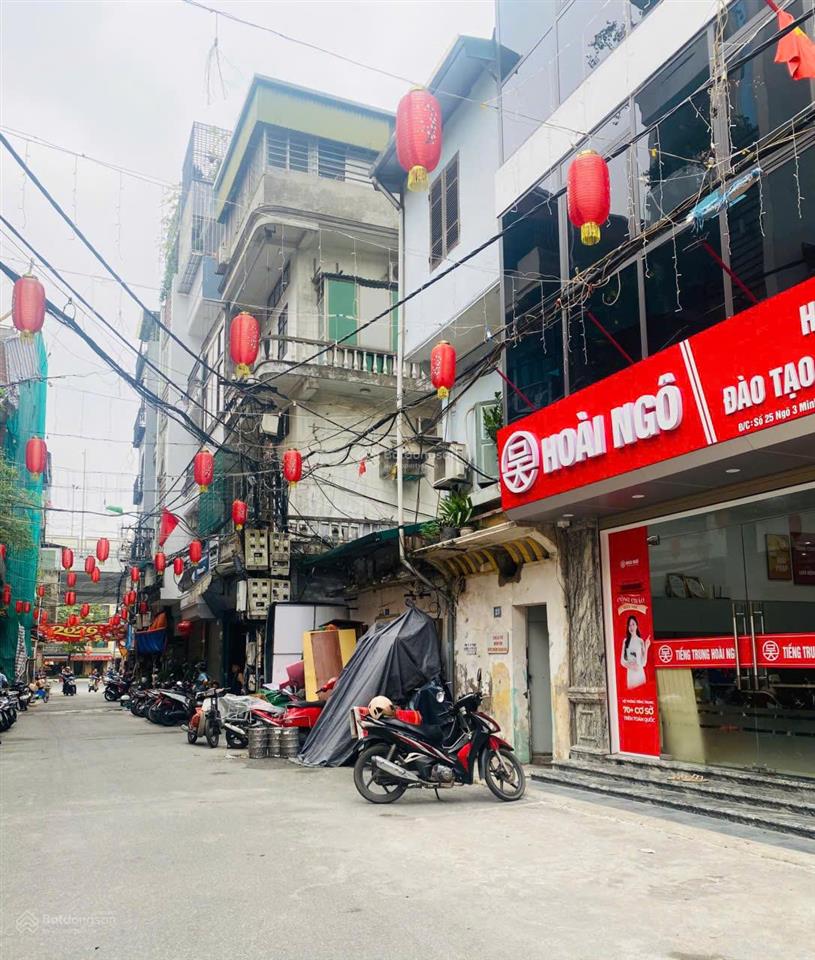 Chính chủ bán nhà lô góc ngõ ô tô minh khai, bạch mai 50m² gần chợ mơ 19,1 tỷ