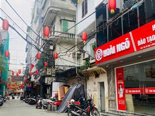 Chính chủ bán nhà lô góc ngõ ô tô minh khai, bạch mai 50m² gần chợ mơ 19,1 tỷ