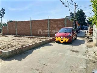 Bán đất tại thôn đông, phù lỗ, sóc sơn  lô góc 100m2  chỉ 4,1 tỷ  sổ vuông vắn