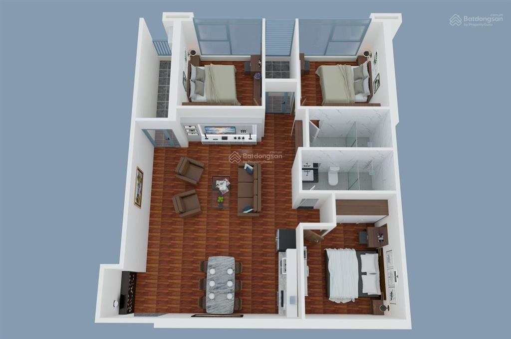 Bán ch 3pn, 2wc ở mhd trung văn, 9,164 tỷ, 105.5m2