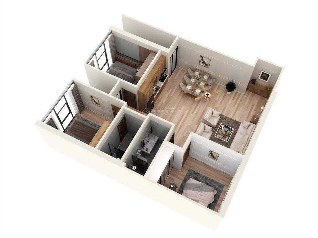Bán căn 3601  105,5m2 3pn  2wc tại mhd trung văn giá chỉ 9,19 tỷ