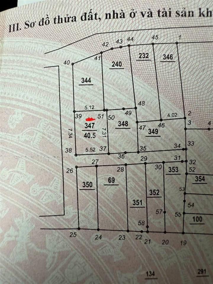 Bán đất do nha, 5,6 tỷ, 40,5 m2, view đẹp, pháp lý đầy đủ, gần ô tô . gần trường lý nam đế