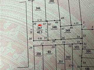 Bán đất do nha, 5,6 tỷ, 40,5 m2, view đẹp, pháp lý đầy đủ, gần ô tô. gần trường lý nam đế